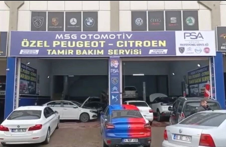 Detay Çalışması — PSA MSG Auto servisi